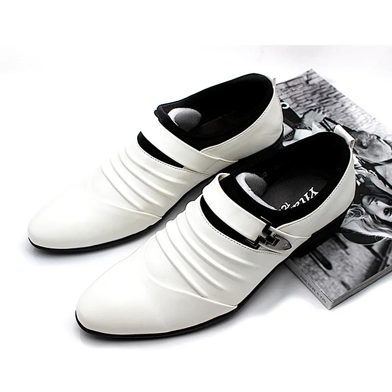 Popular Mens White Leather Dress Shoes-Buy Cheap Mens ...