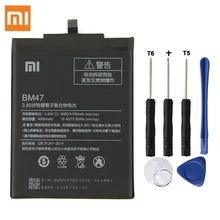 Original XIAOMI BM47 Replacement Battery For Xiaomi Redmi 3 3S 3X 4X Redmi3 Pro Redrice Authentic