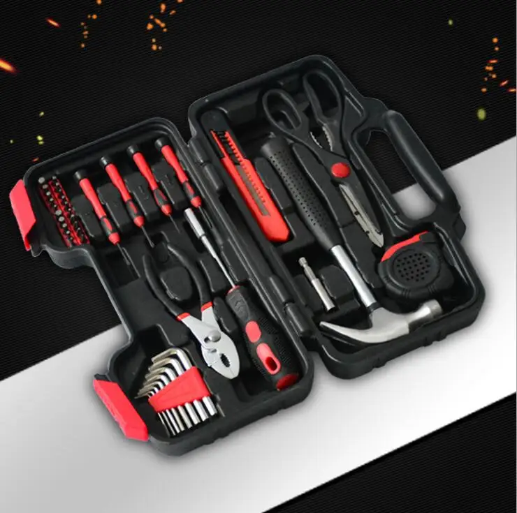 

39PCS carbon steel material quality Screwdriver Set Precision Car Repair Combination Suit Multitool Toolbox Sleeve Tool
