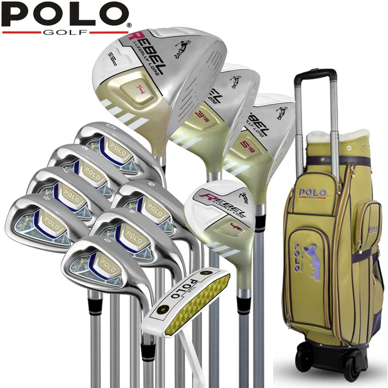 ̿̿̿(•̪ )Brand POLO. Womens ̿̿̿(•̪ ) Female Female Ladies Golf Clubs Complete Golf Sets ᑐ Women
