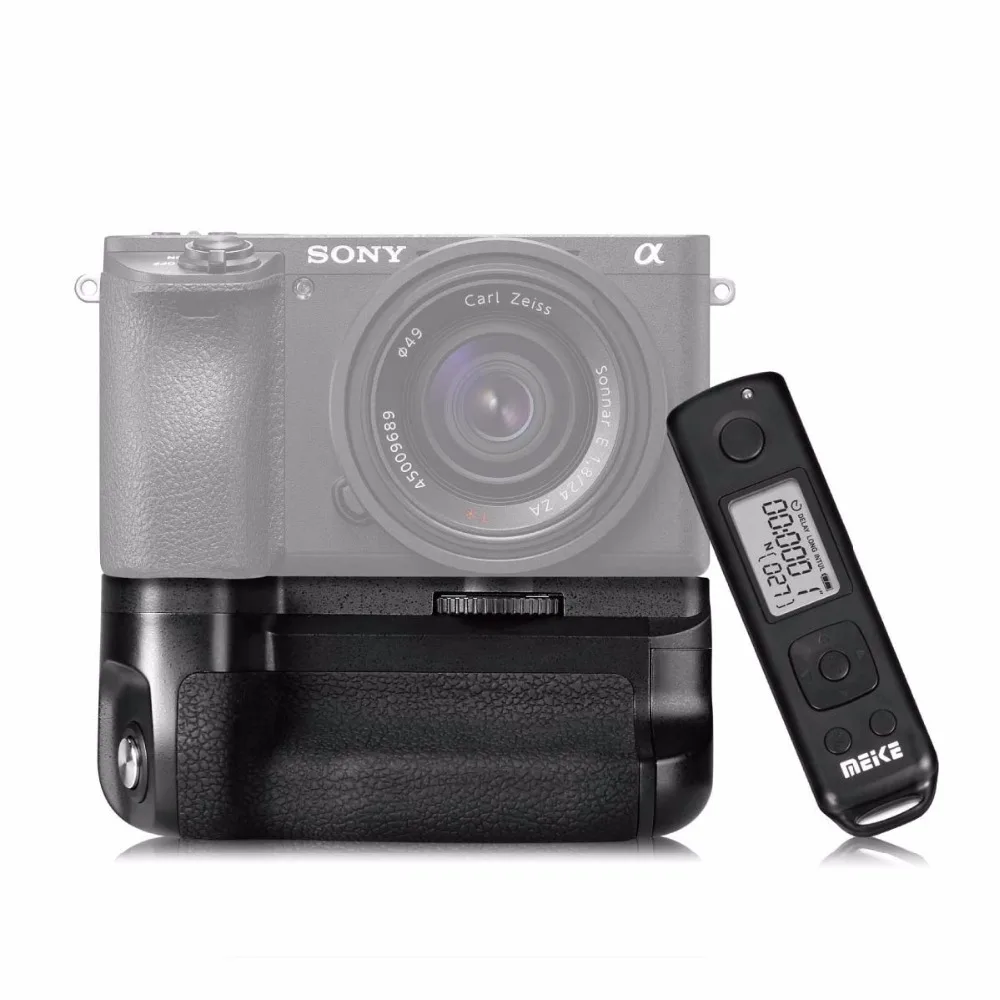 Online Meike Die Neue MK A6500 Pro Batterie Griff Eingebaute 2,4 GHZ Fernbedienung Vertikale schießen Funktion für Sony a6500 kamera