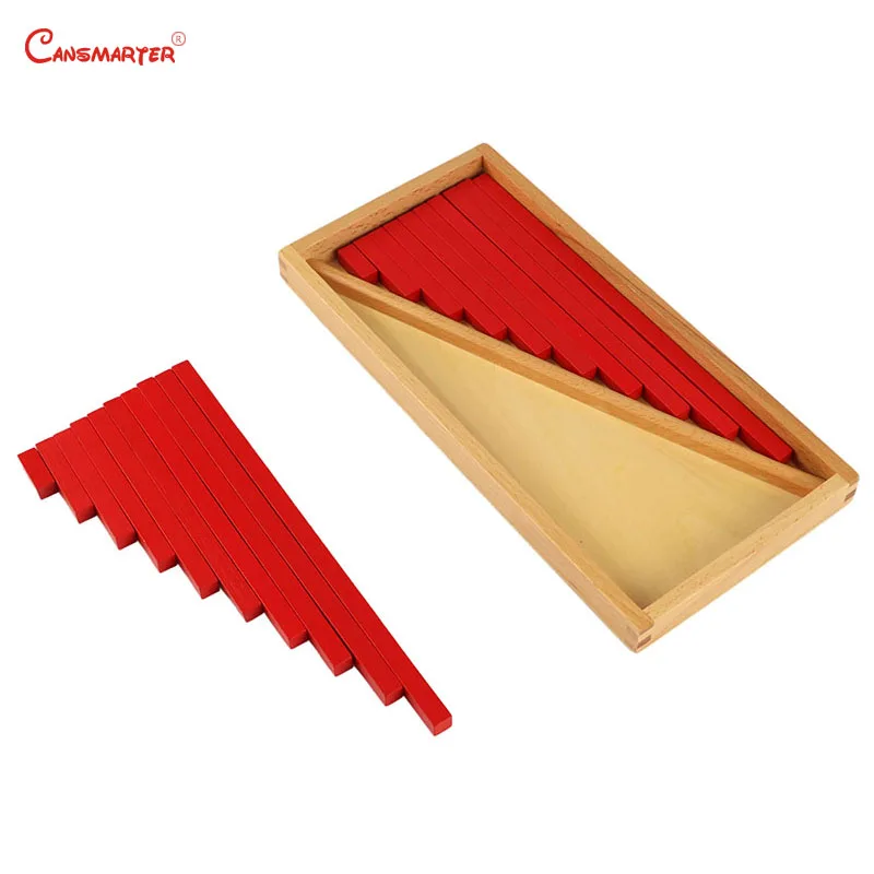 Montessori Math Toy Red Sticks Box Number Practices Children Education Teaching Aids Wooden Materials Brain Teaser Toy SE012-34 Montessori Math Toy Red Sticks Box Number Practices Children Education Teaching Aids Wooden Materials Brain Teaser Toy SE012-34