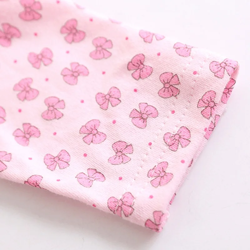 Princess Newborn Baby Girl Clothes Printing Bow Lace Jumpsuit & Headband Cute Infant Girls Footies Onesie Clothing
