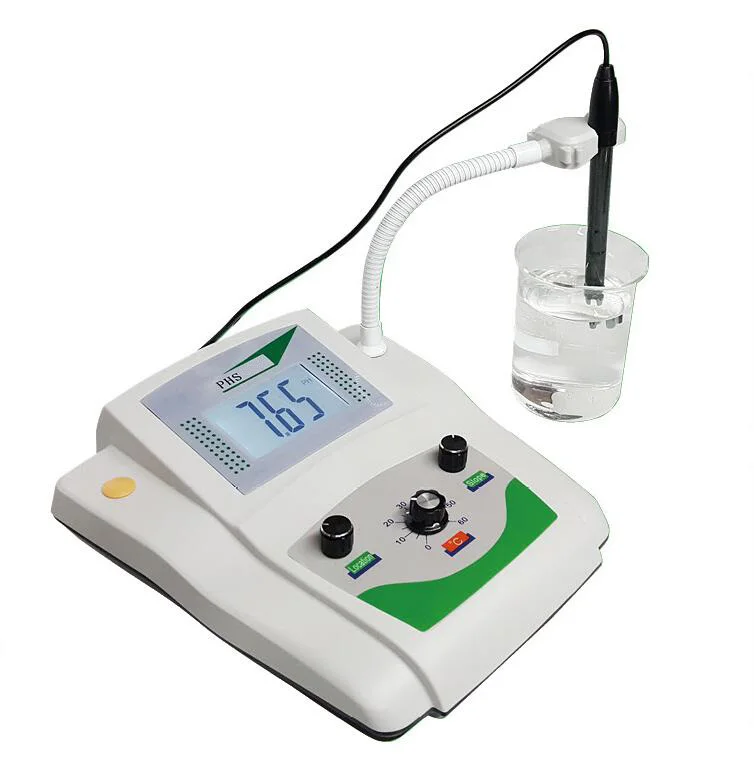 Basic Lab Benchtop pH Meter mV Tester Digital Acidity Meter with