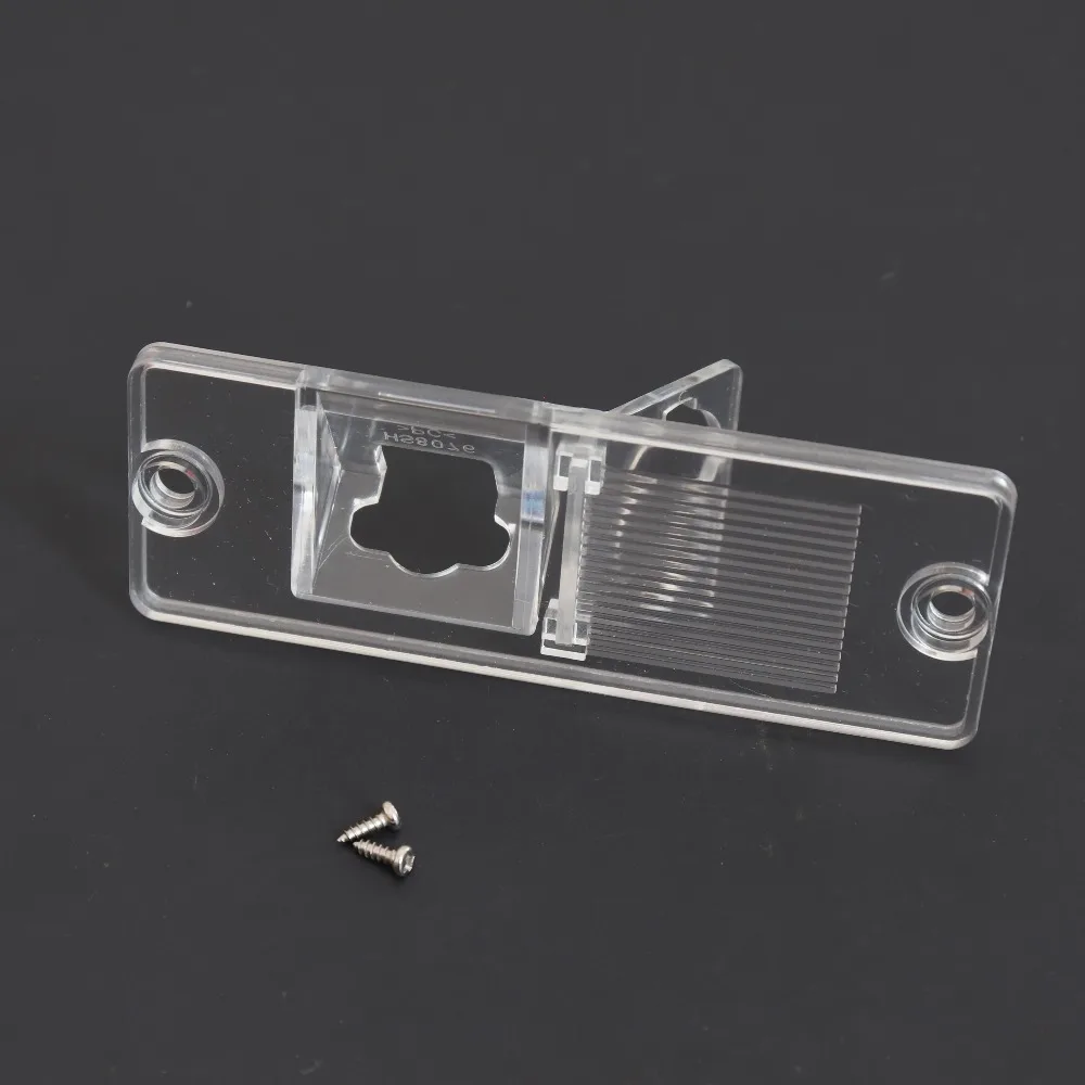 

thehotcakes Car Rear View Camera Bracket License Plate Lights Housing Mount for Mitsubishi Montero Shogun Pajero Sport 2006-2017