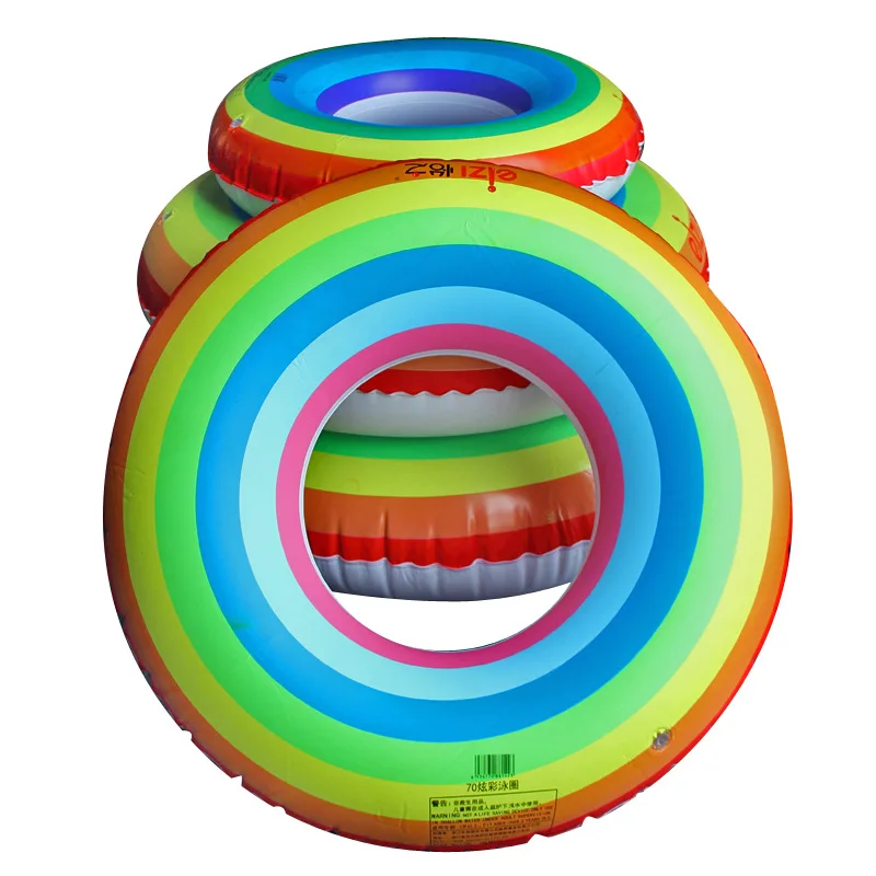 4 размера Радужный надувной плавающий ming поплавок кольцевой плот бассейн плавающий кольцо летний водный игровой бассейн игрушки