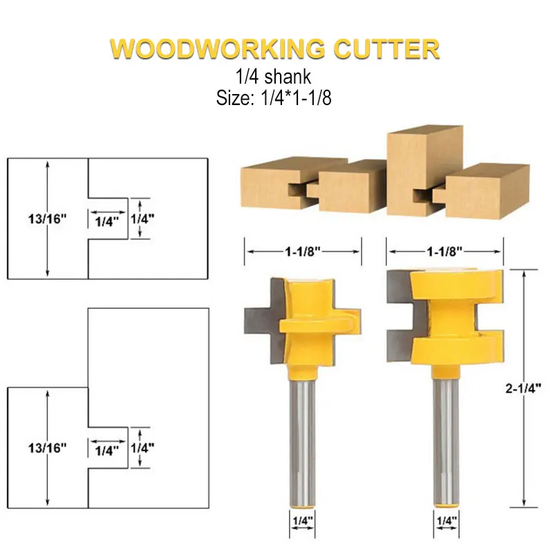 

Woodworking Carbide Alloy Miter Router Bit Architecture Machine Accurate Durable Convenient Carpenter Milling Cutter