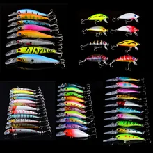 Drop shipping 48 pcs lots fishing lures hard baist crankbaits good quality tackle new