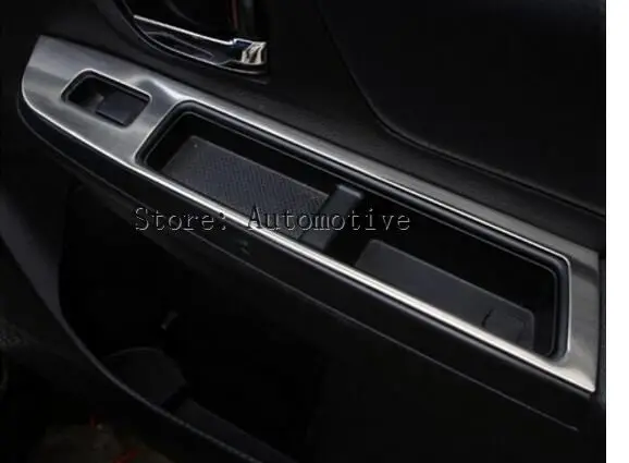 

Stainless steel car Window control panel trim for Subaru XV 2012 2013 2014 2015 2016 2017