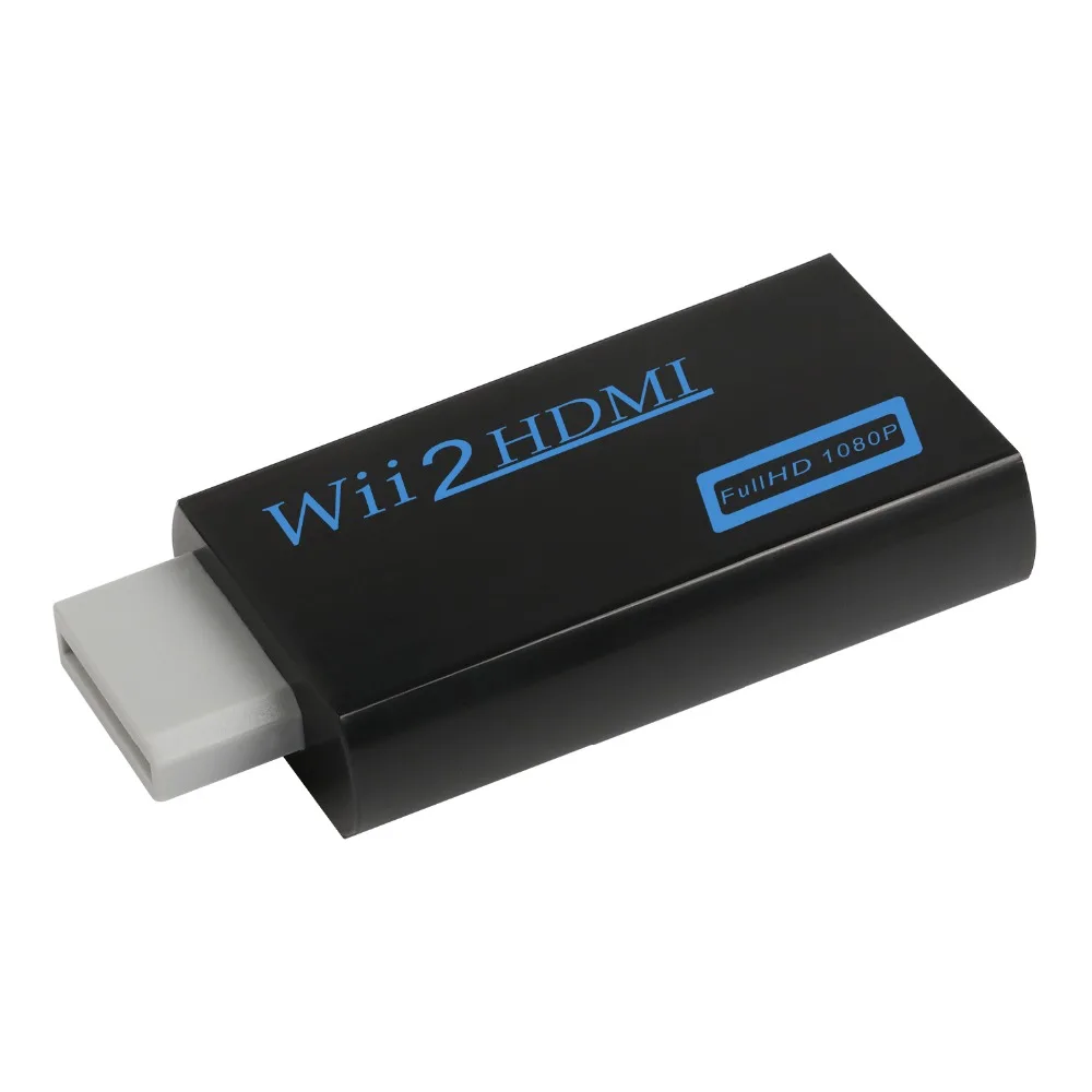 Amkle wii в HDMI адаптер конвертер Поддержка 720P 1080P FullHD с 3,5 мм аудио разъем wii 2HDMI адаптер для HDTV