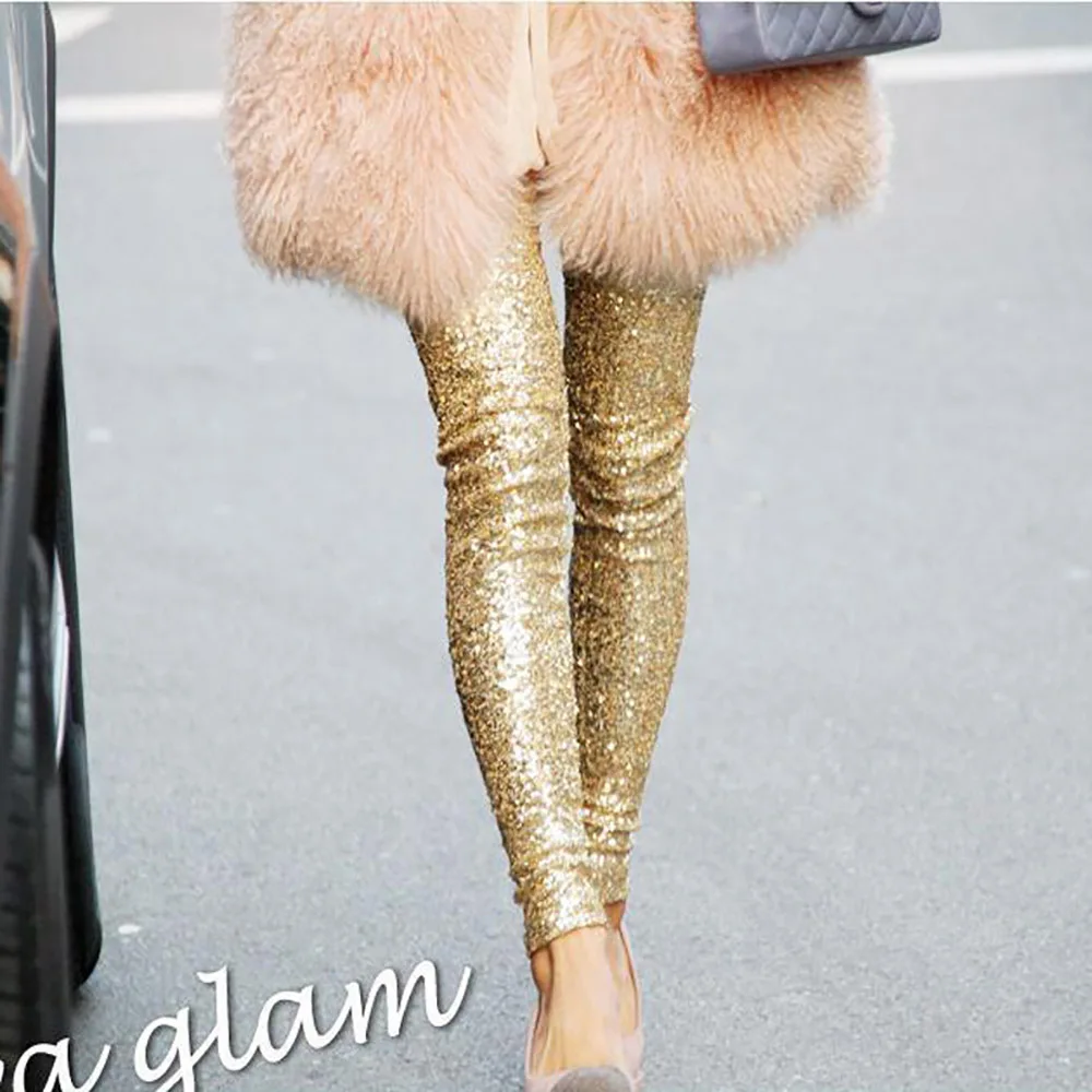 malianna 2018 New Celeb Style Womens Stretchable Sparkle