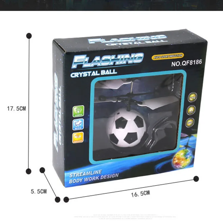 

RC Flying Ball Mini HelicopterLuminous Kid's Flight Balls Electronic Infrared Induction Aircraft Remote Control Toys LED Light