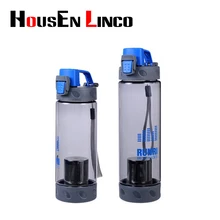 550 ml/700 ml De Plástico Botella de Agua de Los Deportes Espacio Portátil Joven Polvo Shaker Bottle Bike Escalada Campamento Al Aire Libre de Alta calidad HJ16