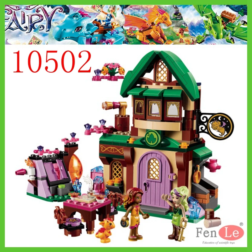 Bela Elves 10549 Dragon Sanctuary строительные блоки DIY Развивающие игрушки совместимы с 41178 друзьями