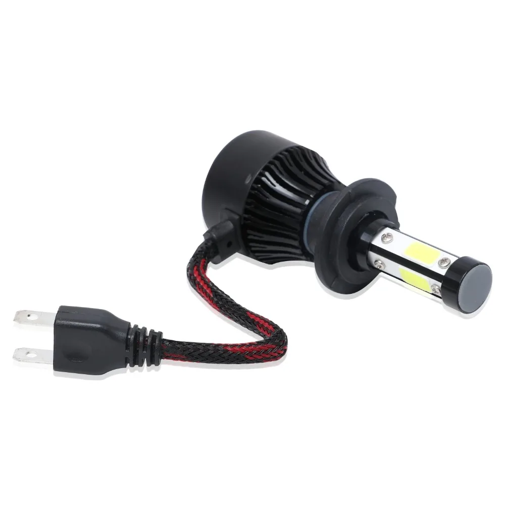 2 шт. Автомобильные светодиодные лампы H4 H7 H11 9004 H13 72 Вт 9007 лм|Передние LED-фары для