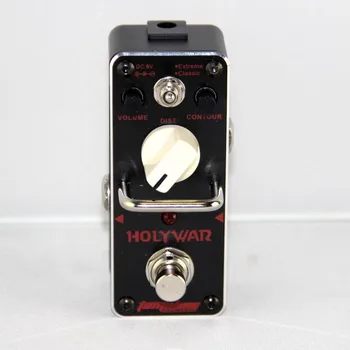 

AROMA AHOR-3 HOLY WAR Metal distortion Mini Analogue Effect True Bypass
