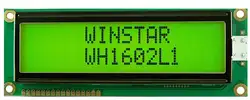WH1602L1 WINSTAR 16*2 lcd 5 V модуль, который встроен с контроллером ST7066 IC экран зеленая подсветка Новый и оригинальный