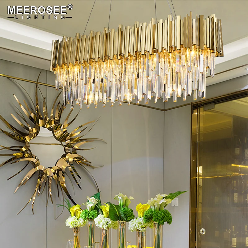 

Luxury Crystal Chandelier Lighting Creative Golden Cristal Lustres Light Fixture Chandelier Crystal for Hotel Project MD85599