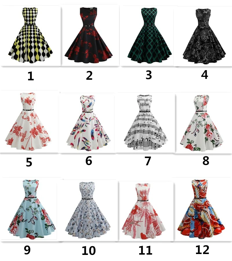 Летние женские платья, повседневные, цветочные, Ретро стиль, 50s 60s Robe Rockabilly Swing Pinup Vestidos, вечерние платья на День святого Валентина