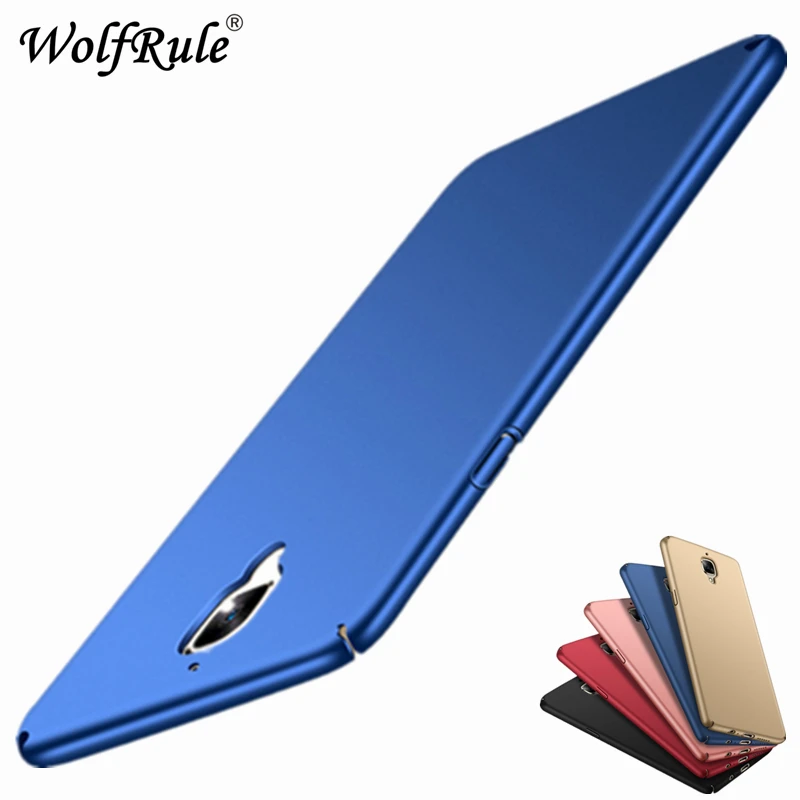 

WolfRule Case Oneplus 3t Cover Oneplus 3 Cases Ultra-thin Slim Smooth Back Protection Plastic PC Case For Oneplus 3T Case A3000