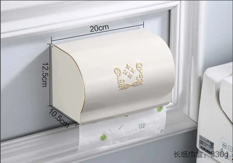Европейский алюминиевый сплав вешалка для полотенец белая краска полка для ванной комнаты Аксессуары для ванной комнаты