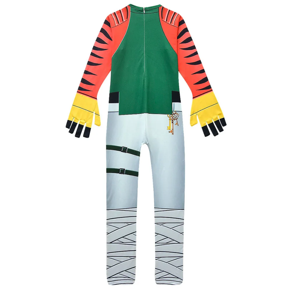 Koop Jongens Kostuums Kids Cosplay Game 8 Nieuwe Huid Combinaison Tiger Kostuums Voor Kinderen Halloween Kostuum Voor Kinderen Cosplay Pak