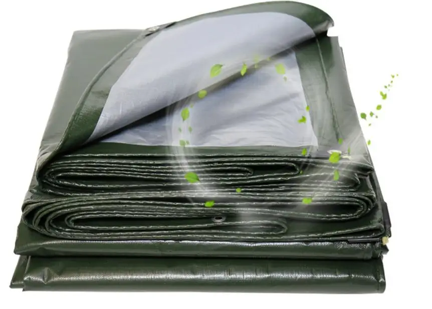 Индивидуальный 2 м X 2 м армейский зеленый цвет Открытый водонепроницаемый материал, водонепроницаемый чехол, брезент от дождя, грузовик брезент. Большой материал палатки