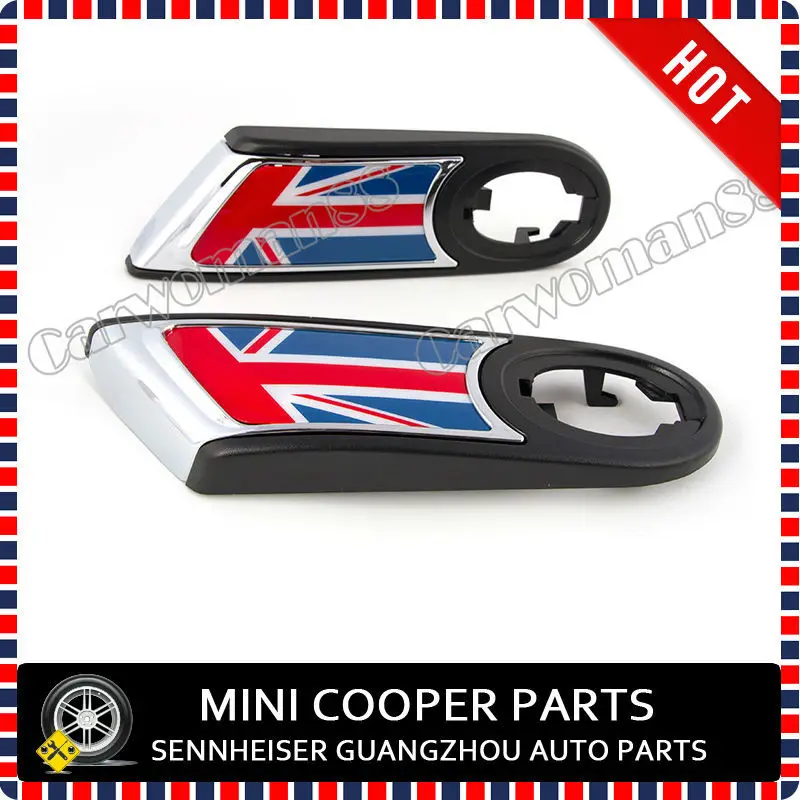 

Brand New ABS Material UV Protected Union Jack Style Side Scuttles For mini cooper R55 -R59 (2 Pcs/Set)