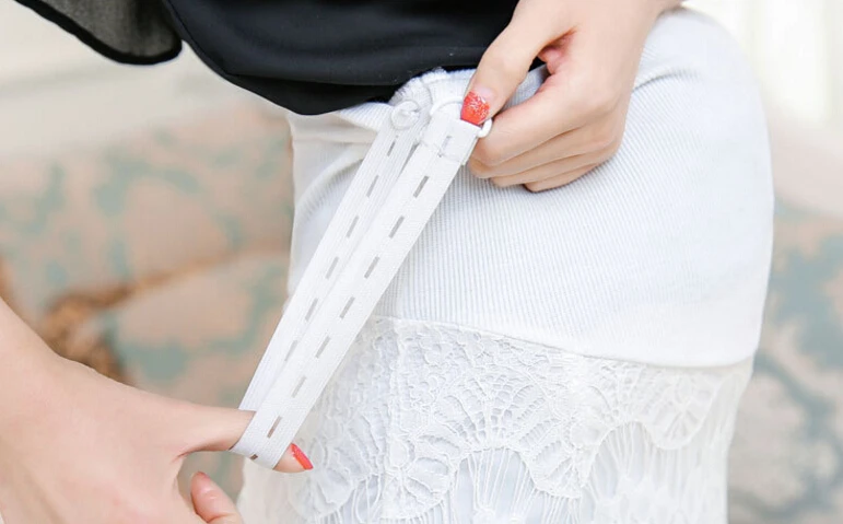 Весенняя и летняя новая Корейская кружевная Сумка для беременных, юбка для беременных, юбка для беременных