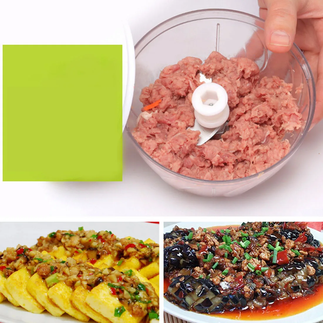 Lovely Multifunction Vegetable Chopper Cutter Processor Garlic Fruit Twist Shredder Manual Meat Grinder | Дом и сад