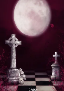 

Halloween Moon backdrops Photography backdrops Fond studio photo vinyle 150x210cm Background photograph SJOLOON