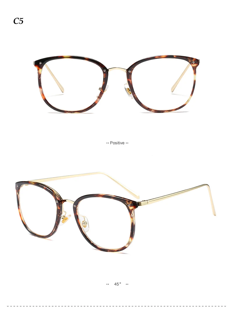 HBK дамы Ясно Квадратные очки Новинка года Ретро Винтаж для женщин оптический модные очки прозрачный очки мужчин Óculos