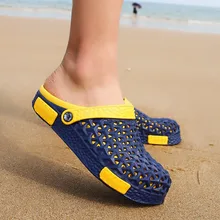 Новые садовые сабо для взрослых и взрослых, быстросохнущие летние пляжные тапки, дышащие уличные сандалии на плоской подошве, Женская садовая обувь