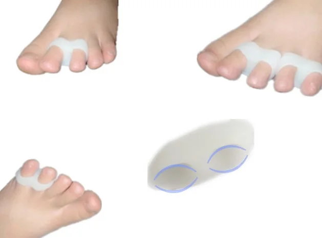 Для детей от 2 до 7 лет; для маленьких ног; вальгусная деформация; силиконовый Гель для пальцев ног; защита для ног; сепаратор для маленьких пальцев ног