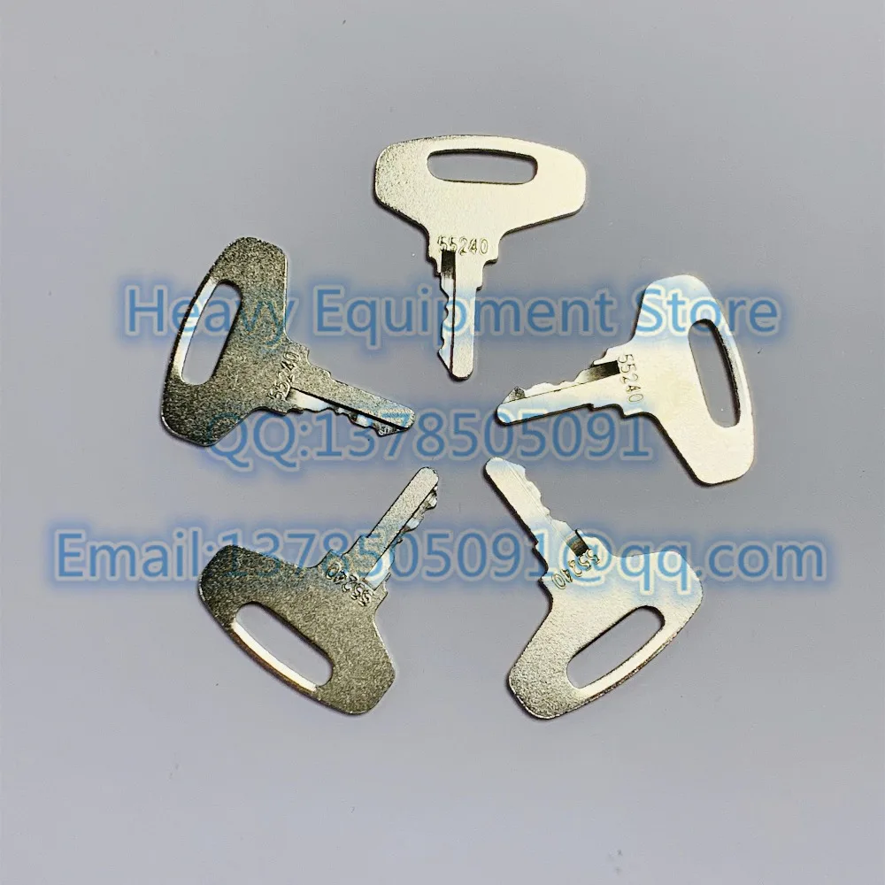 

5 PCS 55240 Key For Allmand Broce GEHL For Kubota Tennant Broce 66711-55240 B4200D GL-4500S-UK GL6500S-CTE-UK GL6500S-UK