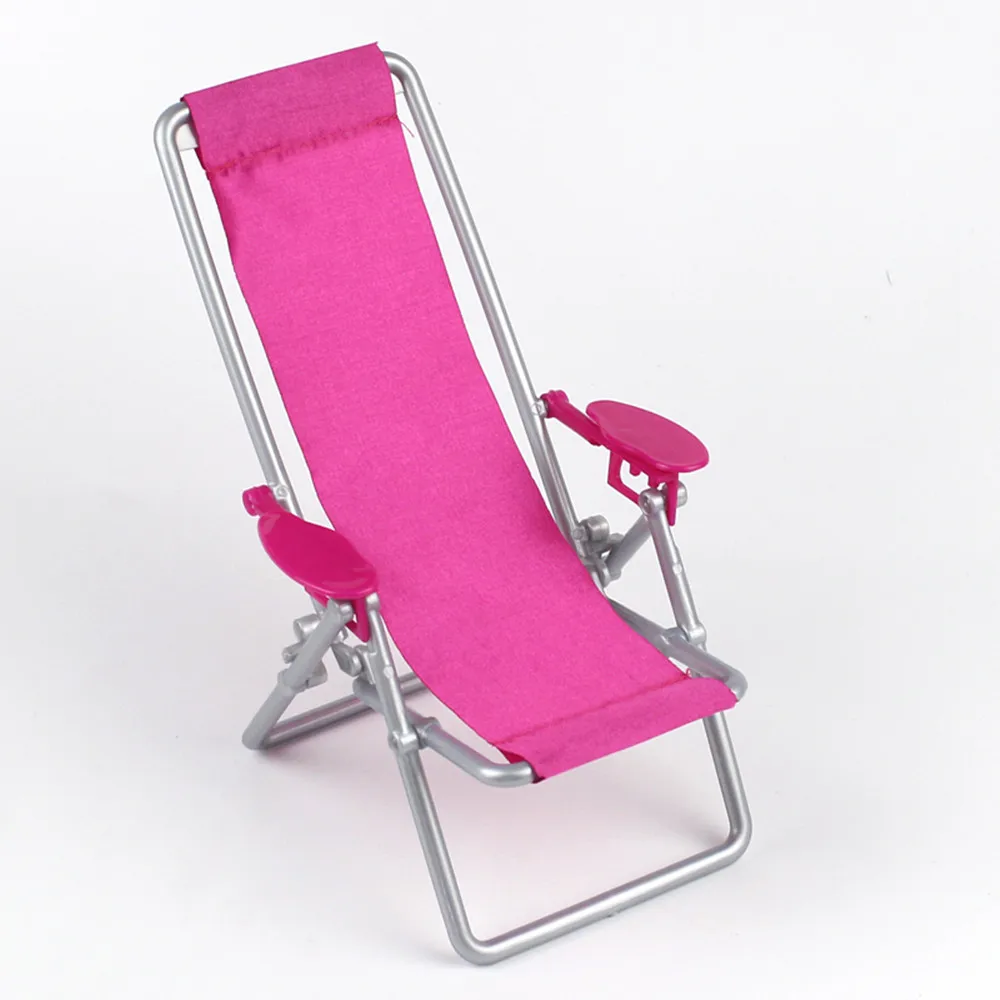 1pc Kids Dolls Accessories Beach Chair Toys Cute Pink Mini Dollhouse Furniture Foldable Chair for Children Boys Girls Game Gifts 1pc Kids Dolls Accessories Beach Chair Toys Cute Pink Mini Dollhouse Furniture Foldable Chair for Children Boys Girls Game Gifts