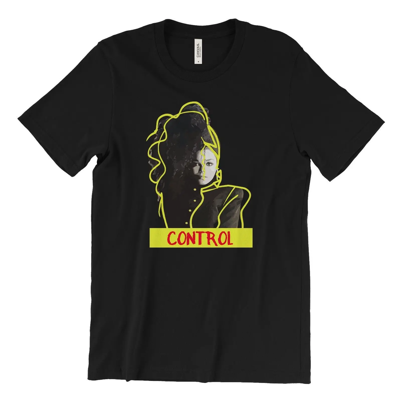

2019 Cool Control Janet Jackson T-Shirt 90'S R&B World Tour Rhythm Nation Escapade Tee Hoodie