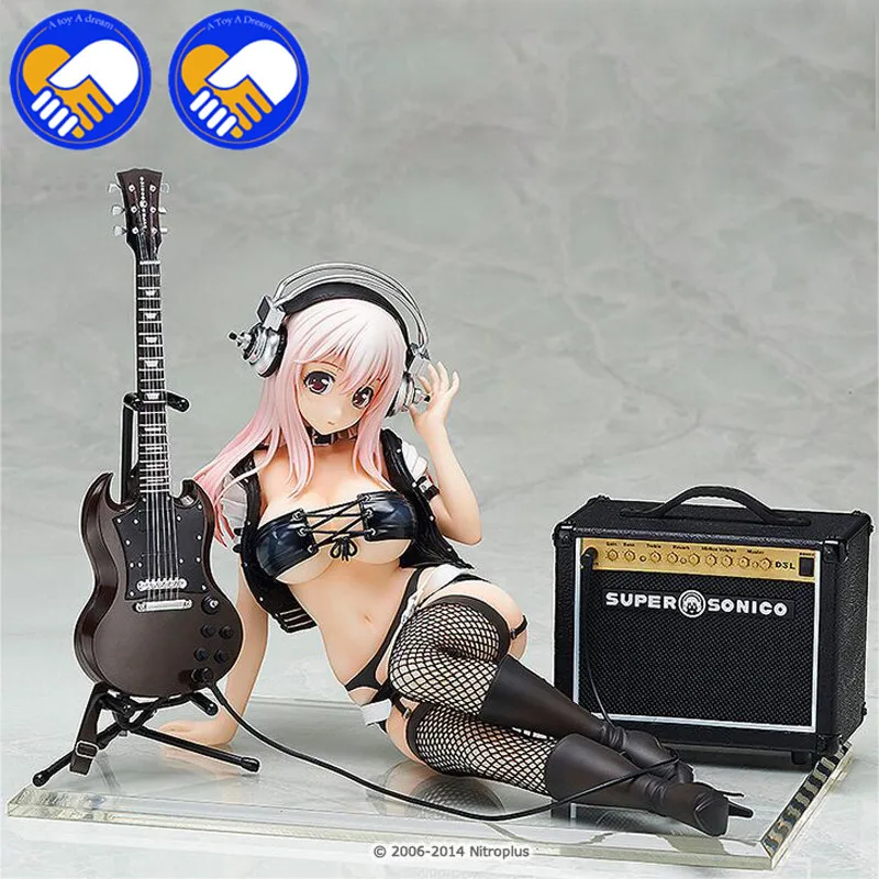 A TOY A DREAM FURYU SONICO Toys Figure Super Sonic Swimsuit Ver.Sexy PVC jeans Sonic Anime Figure Bikini Sexy Girl Action Figure