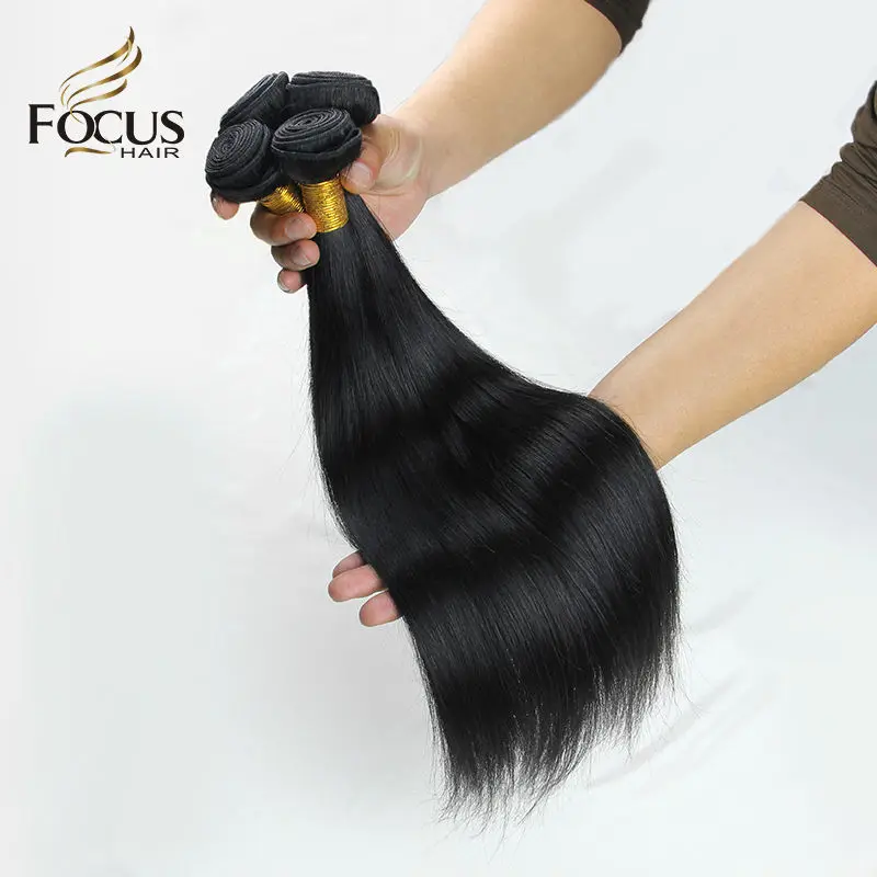 Eurasian Virgin Hair Straight 4Pcs Lot Weaves Grade 8A Unprocessed Real Human Extension |