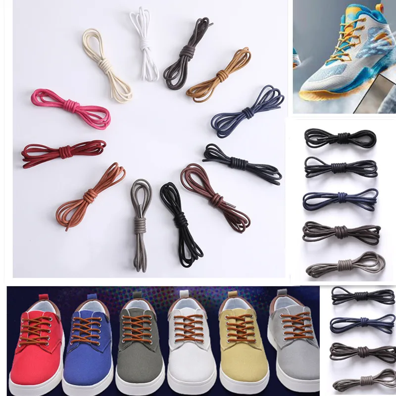 

120cm 1Pairs/12Pair Womens Mens Round Shoelaces Sneakers Martin Boot Athletic Shoestring Sport Shoes Laces Cord Ropes Kids Gift