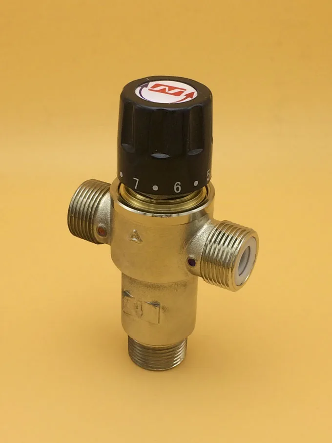 3/4"(DN20) brass solar water heater thermostatic mixer valve