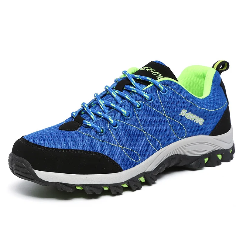 men breathable mesh outdoor running shoes men brand travel trail ...