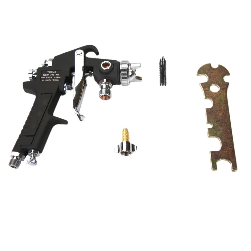 

W-77-P Professional Pressure Feed HVLP Spray Gun Mini Air Paint Spray Guns Airbrush For Painting Car Aerograph Drop shipping