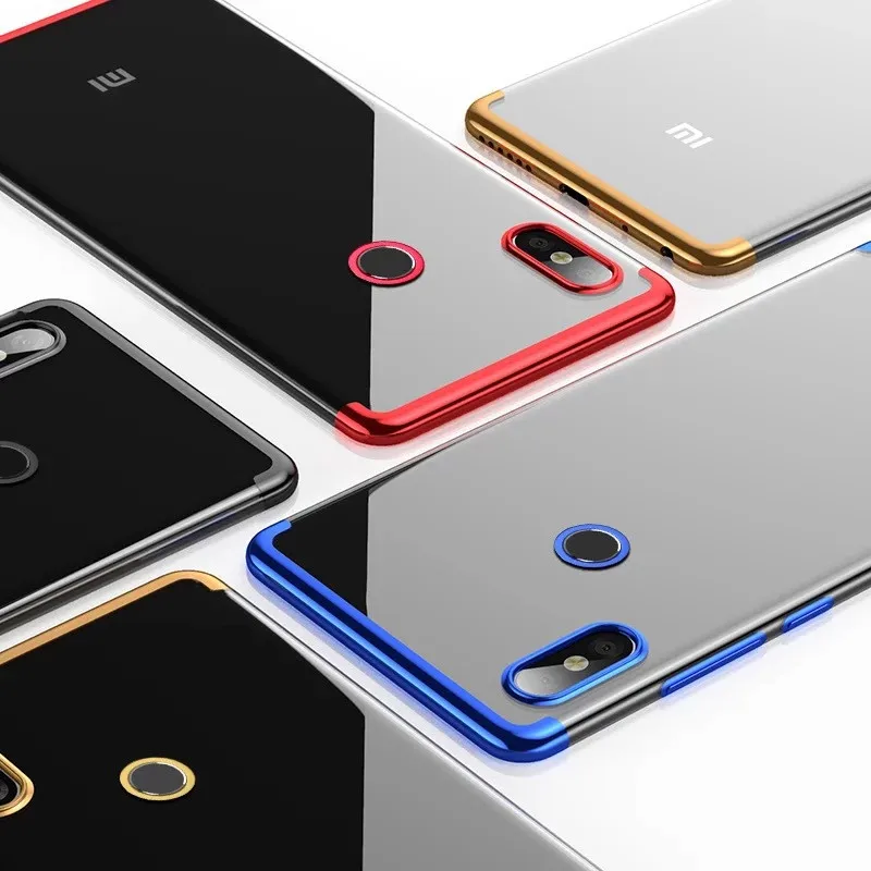 Чехол для телефона Xiaomi Mi Mix 3 2 S Max A1 A2 8 lite Pocophone F1 Redmi S2 Note 5 4A 4X 5A 6A 6 Pro прозрачный