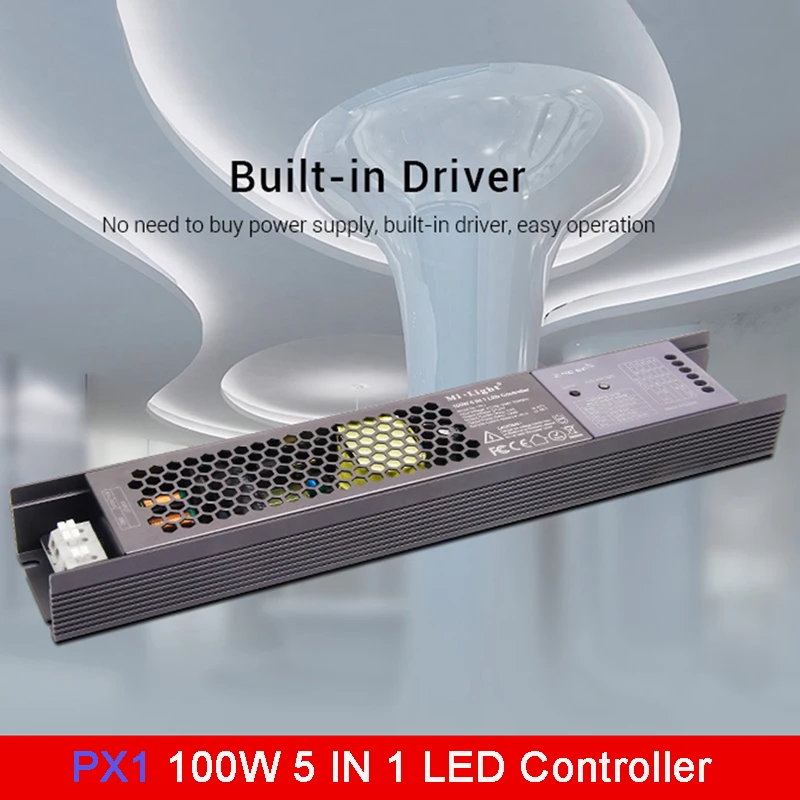 Светодиодный контроллер Miboxer PX1 100 Вт 5 в 1 2 4 ГГц RF/APP/alexa голосовое управление