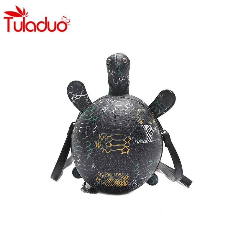 

2017 New Cartoon Turtle Fashion Package Women Crossbody Bag Ladies Small Rround Bag Women Messenger Bags Shoulder Bag Sac A Main