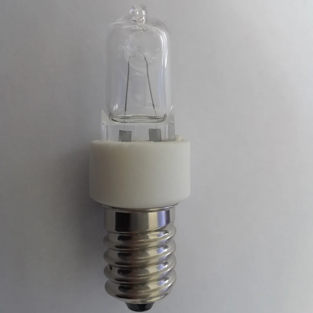 HoenyFlyJD E14 Refrigerator Lamp 25W 2700 3000K 130V/240V Freezer Lamp Fridge Halogen Bulb Oven