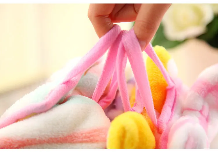 New Cute Bowknot Baby Hand Towels Striped Soft bathroom Towel Quick-drying hand towels for kids Candy Color 1PCS