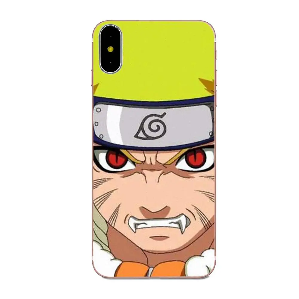 Мягкие чехлы для Apple iPhone X XS Max XR 4 4S 5 5C 5S SE 6 6S 7 8 Plus аниме Uzumaki Naruto|Чехлы-накладки| |