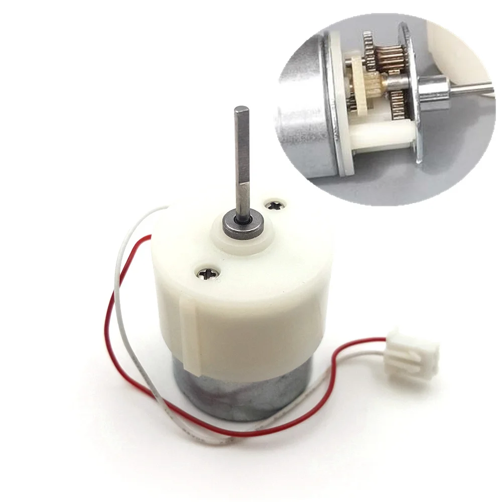 1 шт. беззвучная Редукторная коробка передач DC3V 6V 300 600RPM для самостоятельного